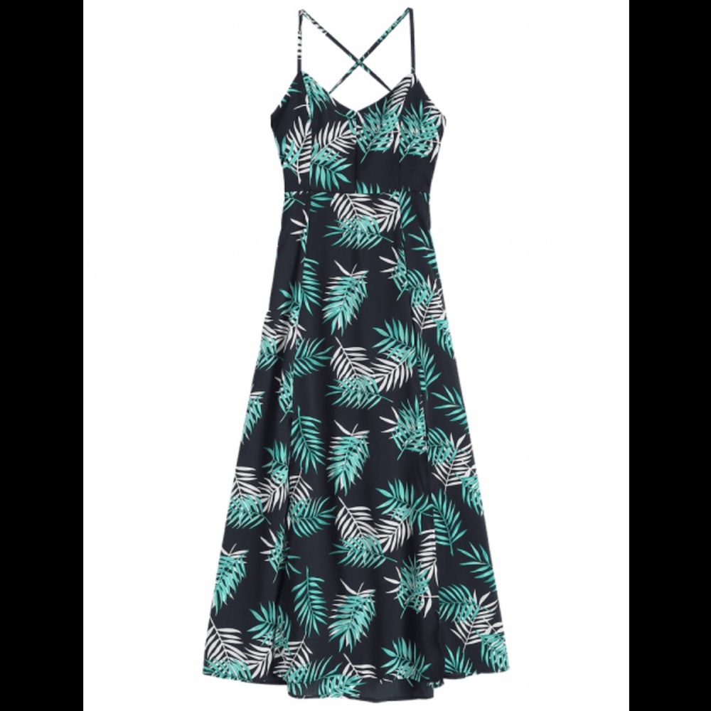 Floral maxi dress 👗